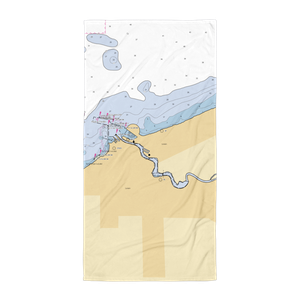 Westlake Yacht Club (Lorain, OH) NOAA Chart Towel