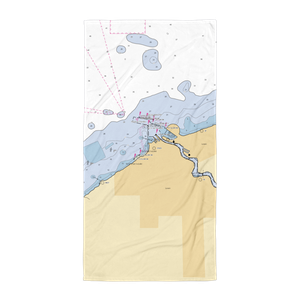 Oasis Marinas at Port Lorain (Lorain, OH) NOAA Chart Towel