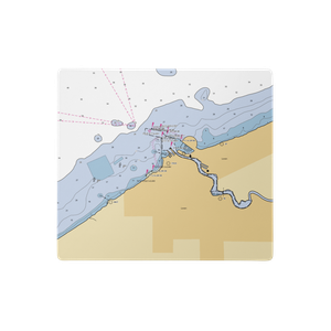 Oasis Marinas at Port Lorain (Lorain, OH) NOAA Chart  Gaming Mouse Pad