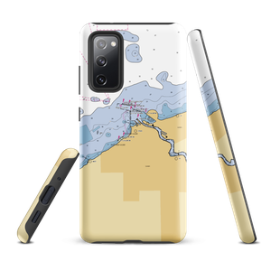 Lorain Municipal Pier (Hot Waters) (Lorain, OH) NOAA Chart Samsung Phone Case