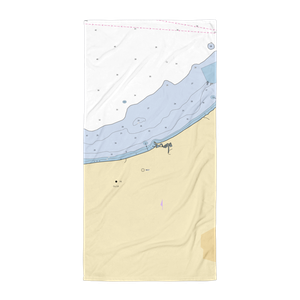 Beaver Park Marina (Lorain, OH) NOAA Chart Towel