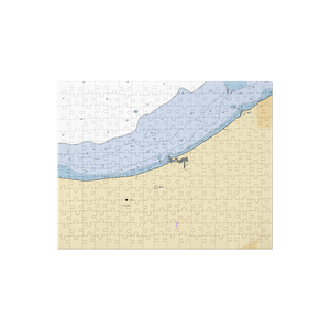 Beaver Park North Marinas (Lorain, OH) NOAA Chart Jigsaw Puzzle