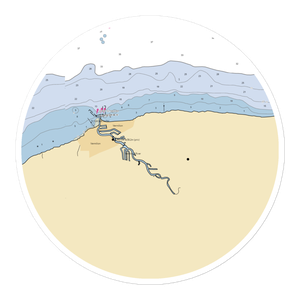 Valley Harbor Marina (Vermilion, OH) NOAA Chart Sticker