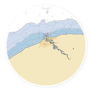 Vermilion Marina (Vermilion, OH) NOAA Chart Sticker
