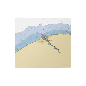 Vermilion Yacht Club (Vermilion, OH) NOAA Chart  Gaming Mouse Pad