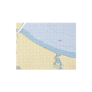 Beachwood Villas Marina (Huron, OH) NOAA Chart Jigsaw Puzzle