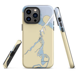 Harbor North (Huron, OH) NOAA Chart  Tough iPhone Case