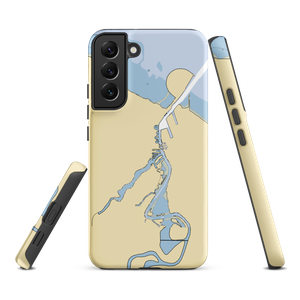 Huron Lagoons Marina (Huron, OH) NOAA Chart Samsung Phone Case