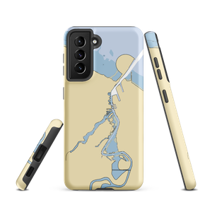 Huron Lagoons Marina (Huron, OH) NOAA Chart Samsung Phone Case