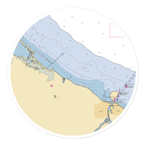 Sawmill Creek Marina (Huron, OH) NOAA Chart Sticker