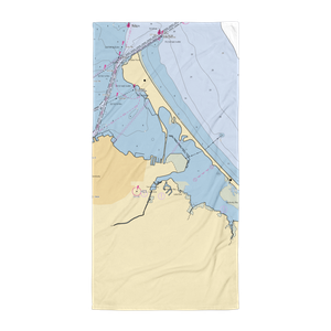 Pipe Creek Marina (Sandusky, OH) NOAA Chart Towel