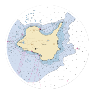 Seaway Marina (Kelleys Island, OH) NOAA Chart Sticker