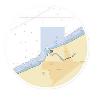 Washington Park Marina (Michigan City, IN) NOAA Chart Sticker