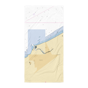 B & E Marine, Inc. (Michigan City, IN) NOAA Chart Towel