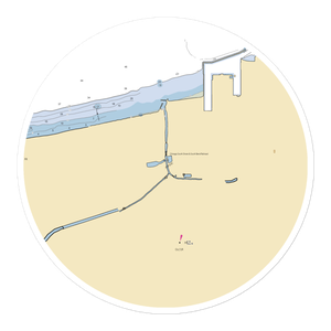 Marina Shores at Dune Harbor (Gary, IN) NOAA Chart Sticker