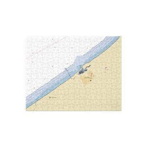 Oselka Marina (New Buffalo, MI) NOAA Chart Jigsaw Puzzle