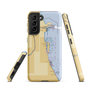 Burnham Park Yacht Club (Arlington Heights, IL) NOAA Chart Samsung Phone Case