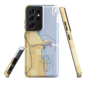 DuSable Harbor, The Chicago Harbors (Arlington Heights, IL) NOAA Chart Samsung Phone Case