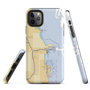 DuSable Harbor, The Chicago Harbors (Arlington Heights, IL) NOAA Chart  Tough iPhone Case