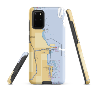 North Pier Docks (Arlington Heights, IL) NOAA Chart Samsung Phone Case