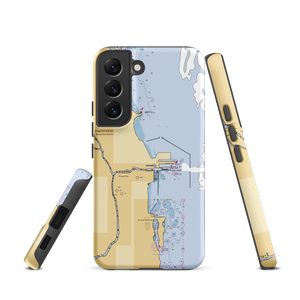 Island Party Hut (Arlington Heights, IL) NOAA Chart Samsung Phone Case