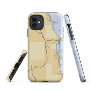 River City Marina (Arlington Heights, IL) NOAA Chart  Tough iPhone Case