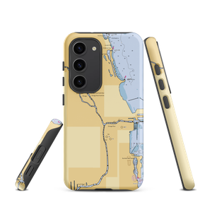 Jefferson Beach Yacht Sales (Arlington Heights, IL) NOAA Chart Samsung Phone Case