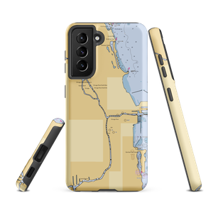 Jefferson Beach Yacht Sales (Arlington Heights, IL) NOAA Chart Samsung Phone Case