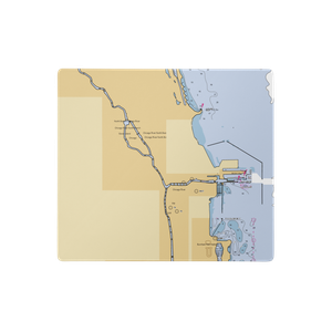 Jefferson Beach Yacht Sales (Arlington Heights, IL) NOAA Chart  Gaming Mouse Pad