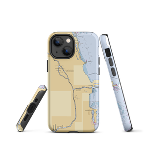 The Water Plaza (Arlington Heights, IL) NOAA Chart  Tough iPhone Case