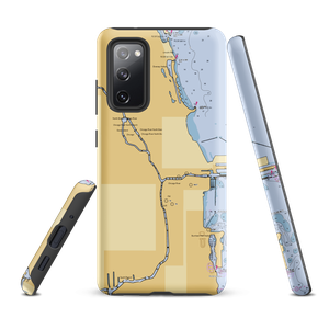 Fulton House Condominium Association Marina (Arlington Heights, IL) NOAA Chart Samsung Phone Case