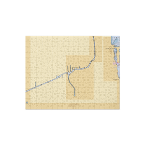 Chicago Yacht Yard Inc (Arlington Heights, IL) NOAA Chart Jigsaw Puzzle