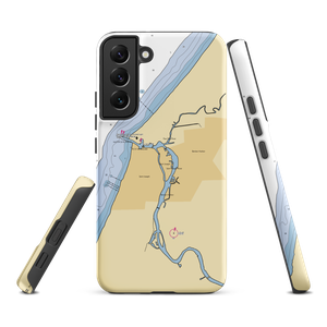 St Joseph Island Municipal Ramps (Stevensville, MI) NOAA Chart Samsung Phone Case