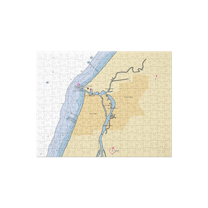 St Joseph Island Municipal Ramps (Stevensville, MI) NOAA Chart Jigsaw Puzzle