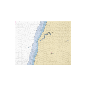 Patterson Marine (Lacota, MI) NOAA Chart Jigsaw Puzzle