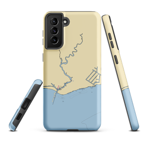 Jefferson Ave Marina (New Baltimore, MI) NOAA Chart Samsung Phone Case