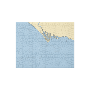 Vernier's Marina (Fair Haven, MI) NOAA Chart Jigsaw Puzzle