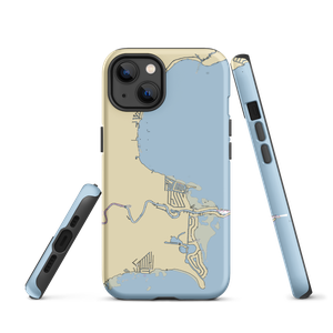 Safe Harbor Belle Maer (New Baltimore, MI) NOAA Chart  Tough iPhone Case