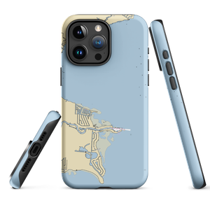 Waypointe Marina (New Baltimore, MI) NOAA Chart  Tough iPhone Case