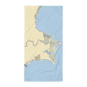 Club Royale @ Clinton River Boathouse & Marina (New Baltimore, MI) NOAA Chart Towel