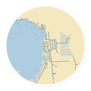 Anchor Bay Offshores Marina (Algonac, MI) NOAA Chart Sticker