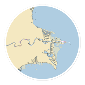 Sundog Marina - Storage (Harrison Township, MI) NOAA Chart Sticker