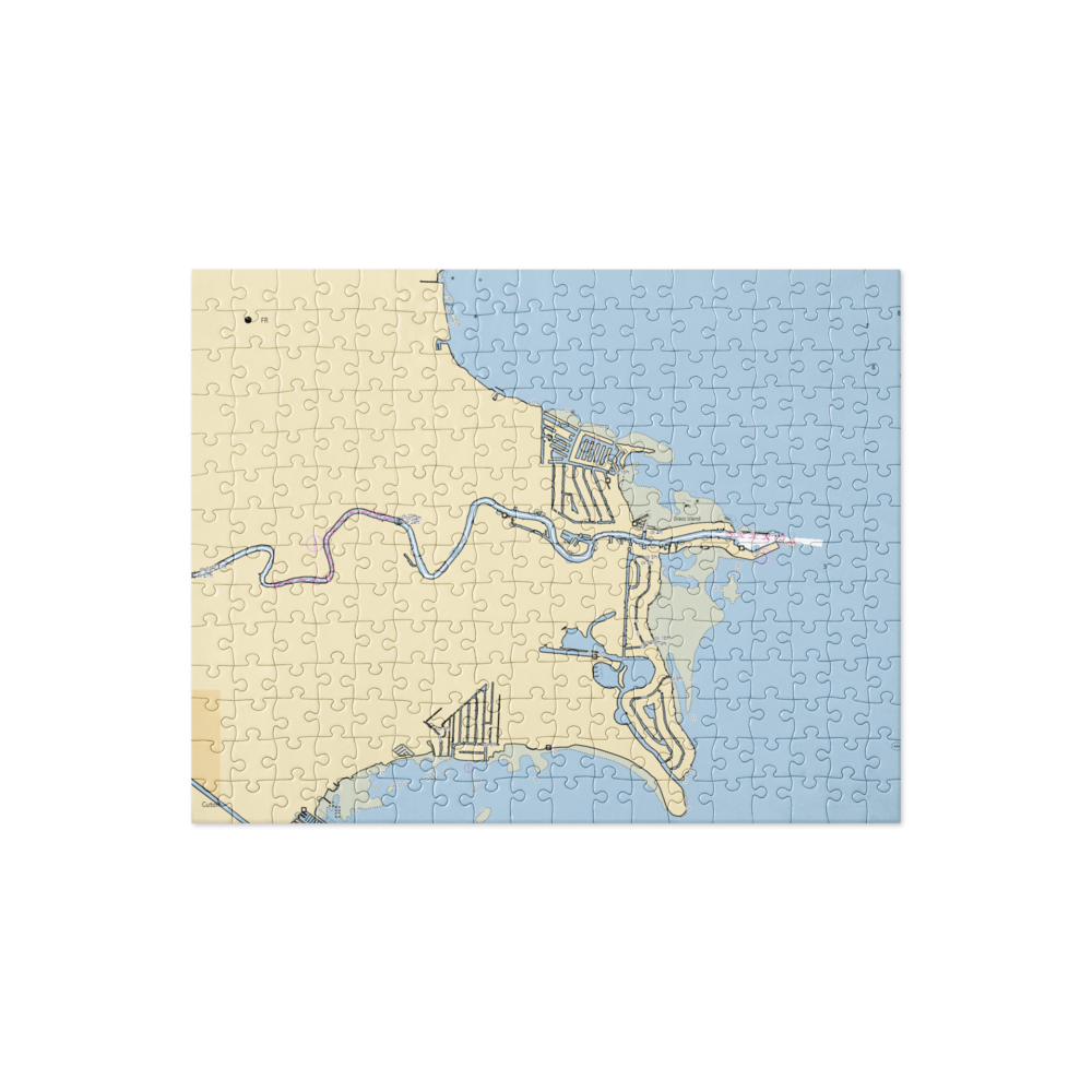 Marshal Marina (Harrison Township, MI) NOAA Chart Jigsaw Puzzle 