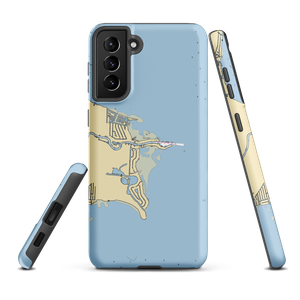 Boca Grande Marina (Harrison Township, MI) NOAA Chart Samsung Phone Case