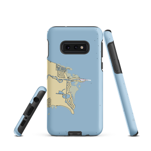 Lands End Marina (Harrison Township, MI) NOAA Chart Samsung Phone Case