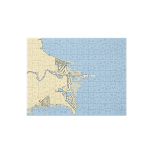 Lands End Marina (Harrison Township, MI) NOAA Chart Jigsaw Puzzle