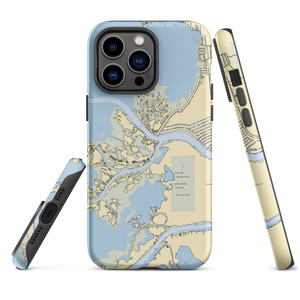 Butch Schramm's Boat Livery (Algonac, MI) NOAA Chart  Tough iPhone Case