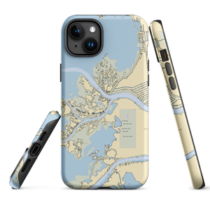 Butch Schramm's Boat Livery (Algonac, MI) NOAA Chart  Tough iPhone Case