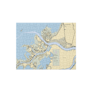 Balfour's Marina (Algonac, MI) NOAA Chart Jigsaw Puzzle