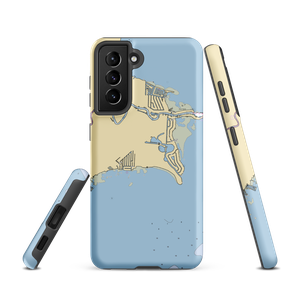 Lake St. Clair Metropark (Harrison Township, MI) NOAA Chart Samsung Phone Case